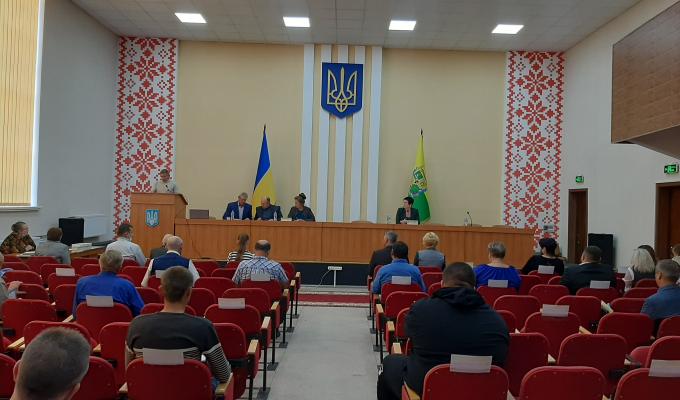 Заступник голови райдержадміністрації Борис Руденко взяв участь у засіданні Сватівської районної ради Заступник голови райдержадміністрації Борис Руденко взяв участь у засіданні Сватівської районної ради