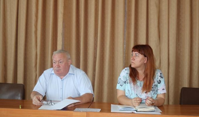 Обговорені нагальні питання життєдіяльності району Обговорені нагальні питання життєдіяльності району