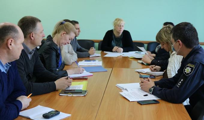 Обговорили питання посилення заходів безпеки в районі Обговорили питання посилення заходів безпеки в районі