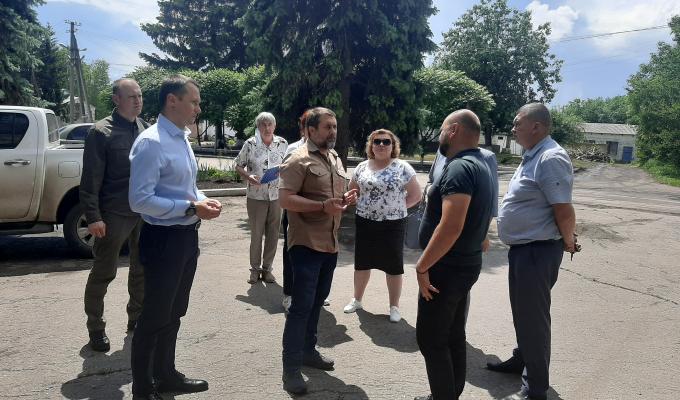 Робоча поїздка до Сватівського району: Нижньодуванська територіальна громада Робоча поїздка до Сватівського району: Нижньодуванська територіальна громада