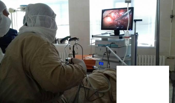 У районній лікарні проведено першу операцію за допомогою лапароскопії У районній лікарні проведено першу операцію за допомогою лапароскопії