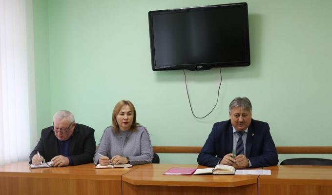 Апаратна нарада у голови райдержадміністрації