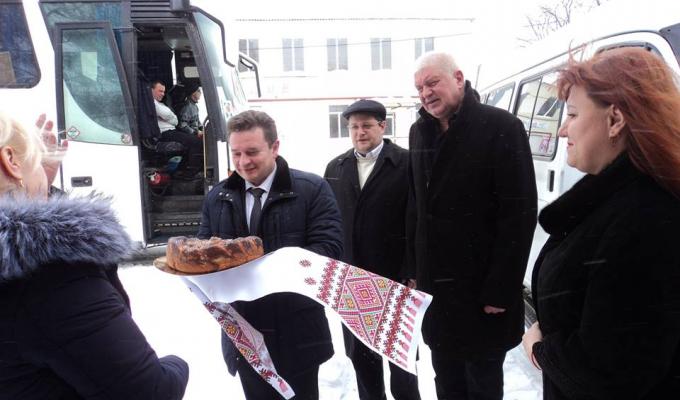Зустріч гостей з Чернігівщини Зустріч гостей з Чернігівщини