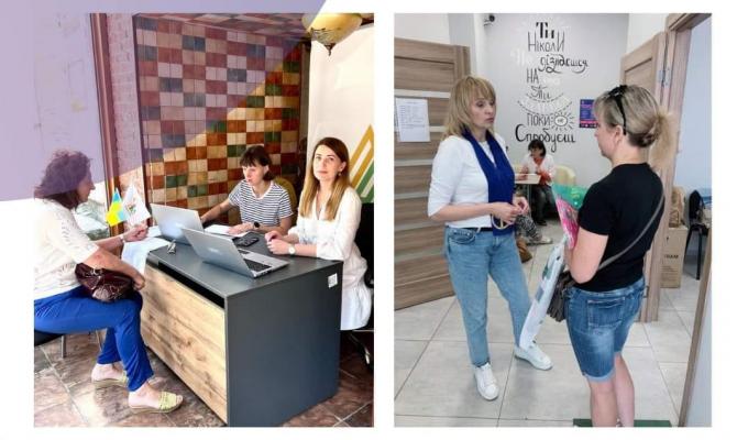 Консультації з питань зайнятості можна отримати у п'ятнадцяти центрах допомоги ВПО з Луганщини Консультації з питань зайнятості можна отримати у п'ятнадцяти центрах допомоги ВПО з Луганщини