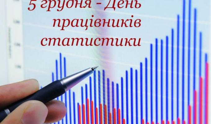Привітання до Дня працівників статистики України Привітання до Дня працівників статистики України