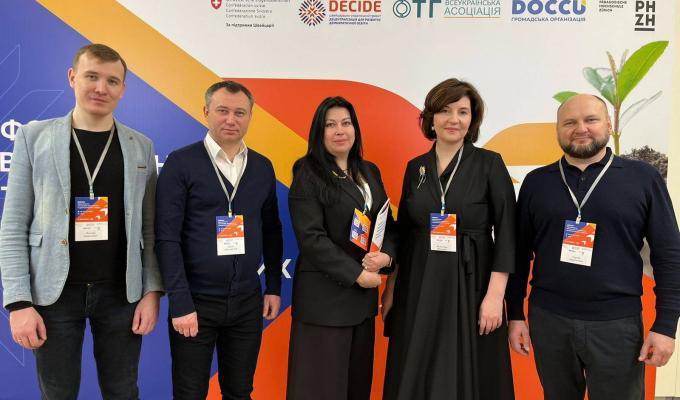Представники громад Сватівщини взяли участь у Форумі відновлення тимчасово окупованих та деокупованих громад Представники громад Сватівщини взяли участь у Форумі відновлення тимчасово окупованих та деокупованих громад