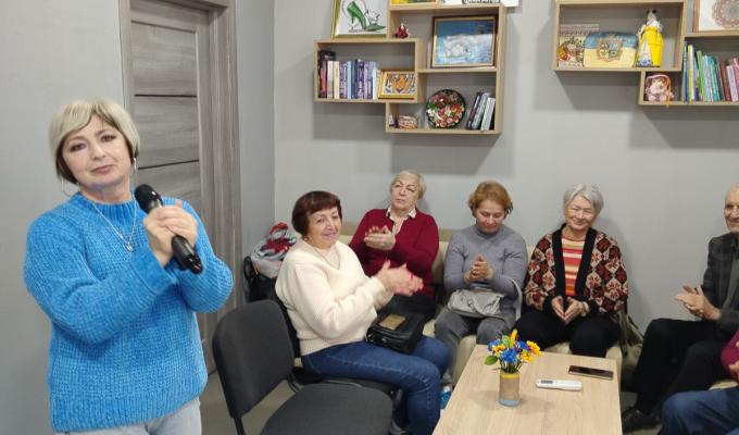 В Київському хабу Нижньодуванської громади працює клуб зустрічей ВПО