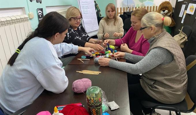 Відбулась третя зустріч циклу занять для ВПО «Психологічне розвантаження під час війни» від фахівчинь з психології БФ «Карітас». Відбулась третя зустріч циклу занять для ВПО «Психологічне розвантаження під час війни» від фахівчинь з психології БФ «Карітас».