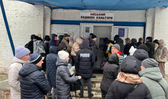 В Лозно-Олександрівському хабі в Ірпіні завершилась видача допомоги від іноземних благодійників В Лозно-Олександрівському хабі в Ірпіні завершилась видача допомоги від іноземних благодійників