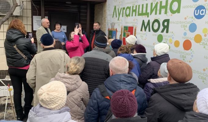 Відбулась видача допомоги ВПО, які перемістилися до Києва та Київської області Відбулась видача допомоги ВПО, які перемістилися до Києва та Київської області