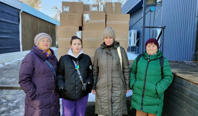 Внутрішньо переміщені особи Коломийчиської громади, які зареєстровані у Харкові, отримали гуманітарну допомогу від Уряду німецької землі Гессен. Внутрішньо переміщені особи Коломийчиської громади, які зареєстровані у Харкові, отримали гуманітарну допомогу від Уряду німецької землі Гессен.