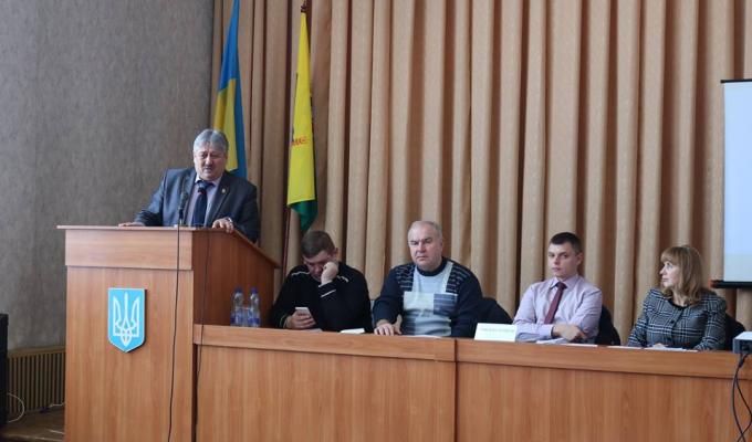 Голова райдержадміністрації Дмитро Мухтаров відзвітував про роботу у 2018 році