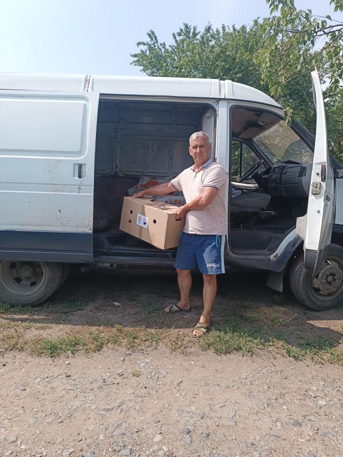 Гуманітарна допомога для мешканців Красноріченської громади у Слов’янську