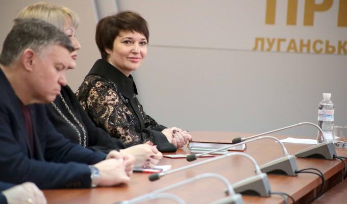 Сергій Гайдай представив свого нового заступника Наталію Романенко Сергій Гайдай представив свого нового заступника Наталію Романенко
