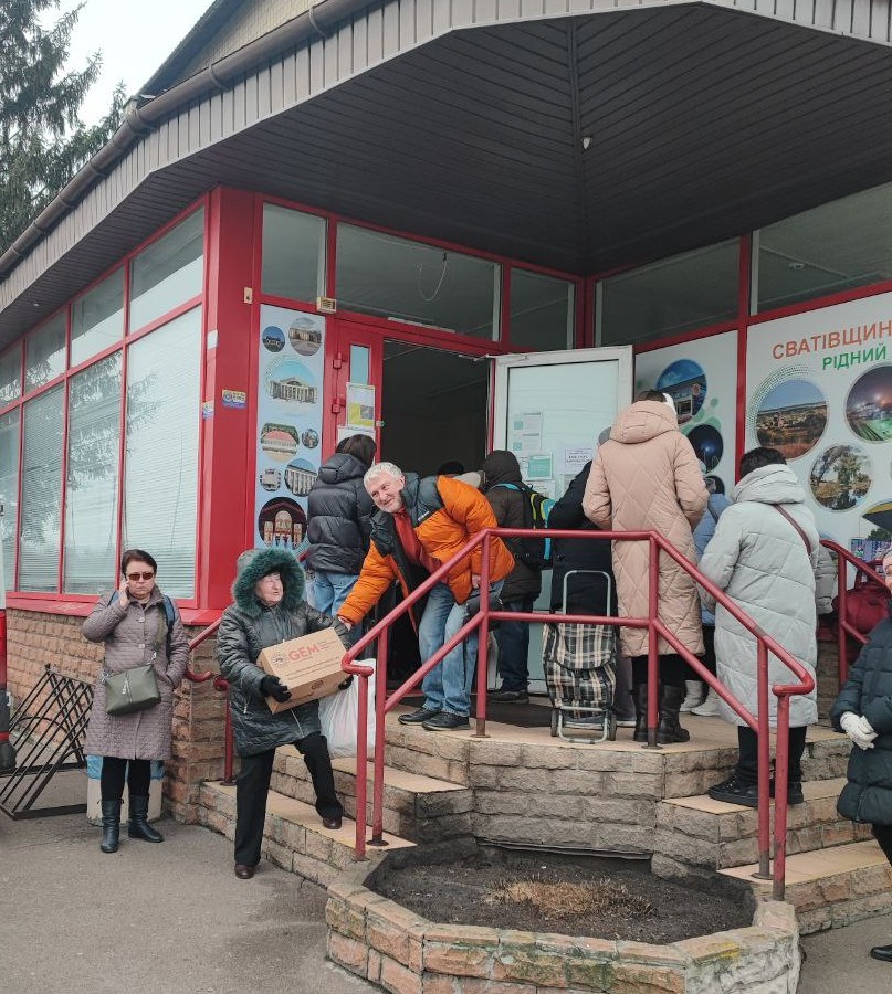 Турбота без кордонів: GEM та HGBF підтримують луганських ВПО, зареєстрованих у хабі Сватівської МВА в Броварах