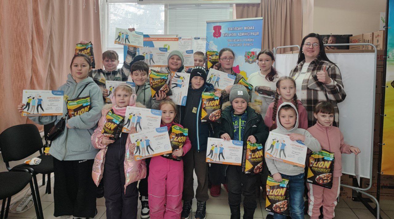 Діти вчаться мирно спілкуватися та розвивати себе у Сватівському хабі