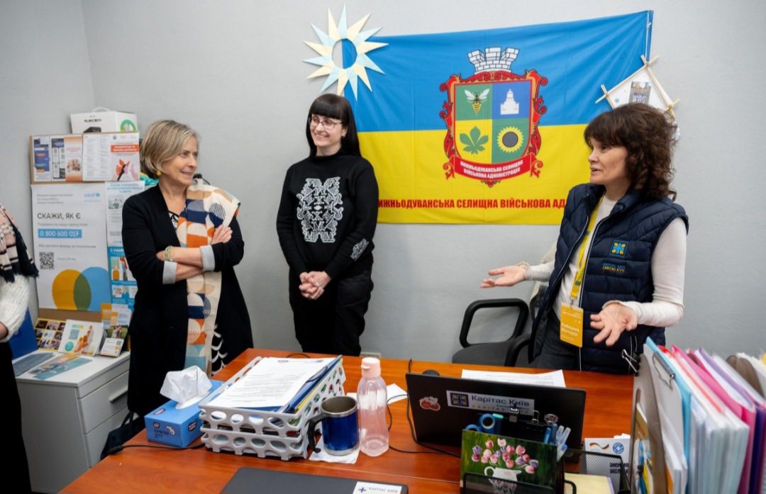 Центр життєстійкості Нижньодуванської громади — у фокусі міжнародної підтримки