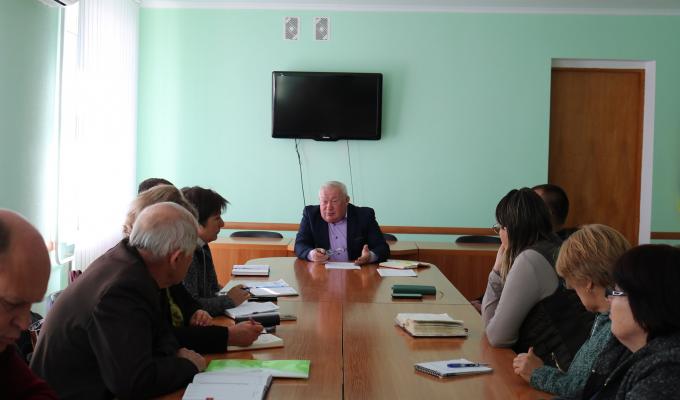 Нарада з головами територіальних громад району