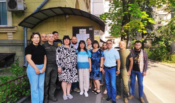 На базі Нижньодуванського гуманітарного штабу в м. Харкові вібулась нарада