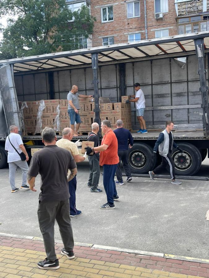 Партнерська допомога: гуманітарний хаб у Ірпені отримав підтримку
