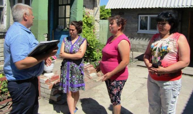 Соціальний "десант" у Мілуватці Соціальний "десант" у Мілуватці