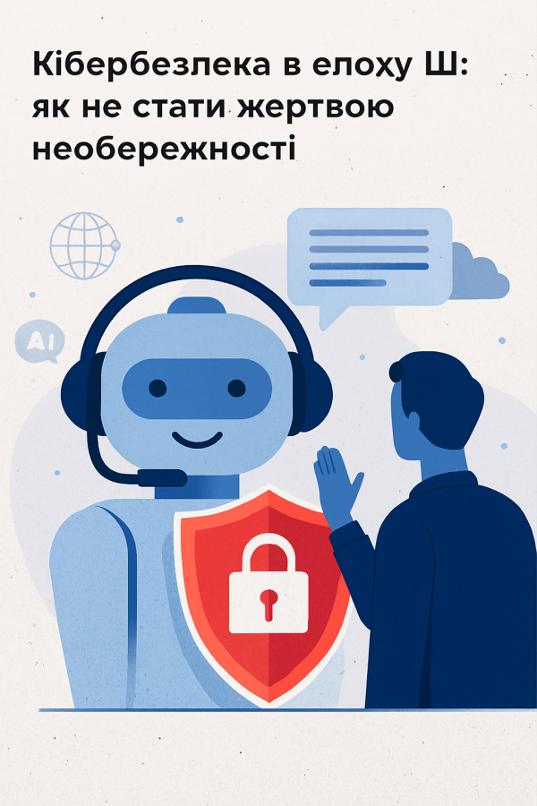 Кібербезпека в епоху ШІ: як не стати жертвою необережності