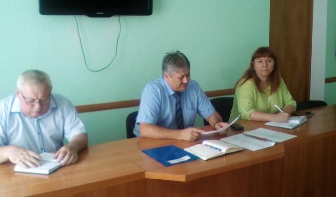 Апаратна нарада у голови райдержадміністрації