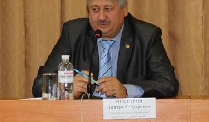 Виступ голови Сватівської райдержадміністрації Дмитра Мухтарова  на засіданні районної Ради регіонального розвитку щодо  соціально-економічного розвитку Сватівського району протягом 2014-2018 років   