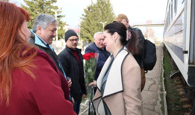 Міністр у справах ветеранів України Ірина Фріз відвідала Сватівщину Міністр у справах ветеранів України Ірина Фріз відвідала Сватівщину