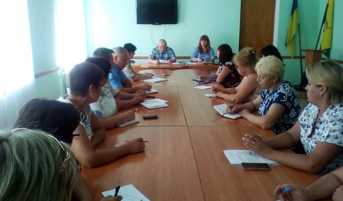 Нарада з головами територіальних громад Нарада з головами територіальних громад