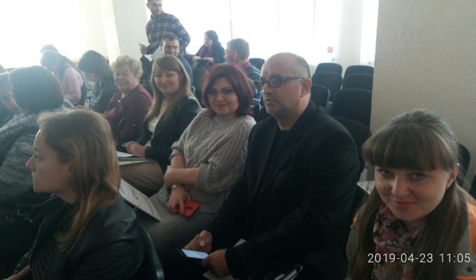 Участь делегації району у семінарі щодо подання заявок до конкурсу концепцій грантових проектів Участь делегації району у семінарі щодо подання заявок до конкурсу концепцій грантових проектів