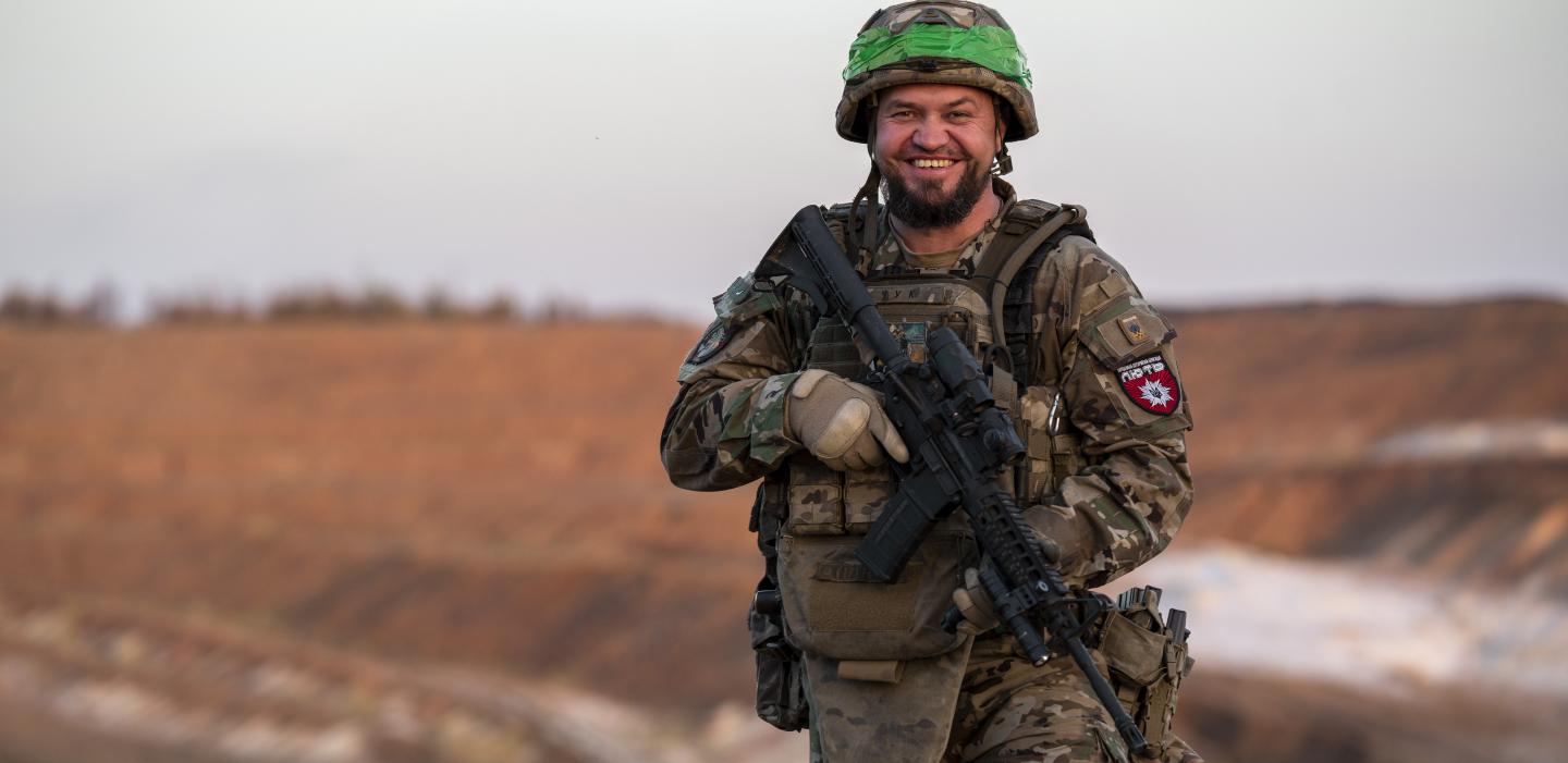 Володимир Євчук «Чук»: шлях від сватівського поліцейського до бійця «Люті»