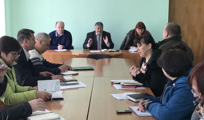 Нарада з головами територіальних громад Нарада з головами територіальних громад