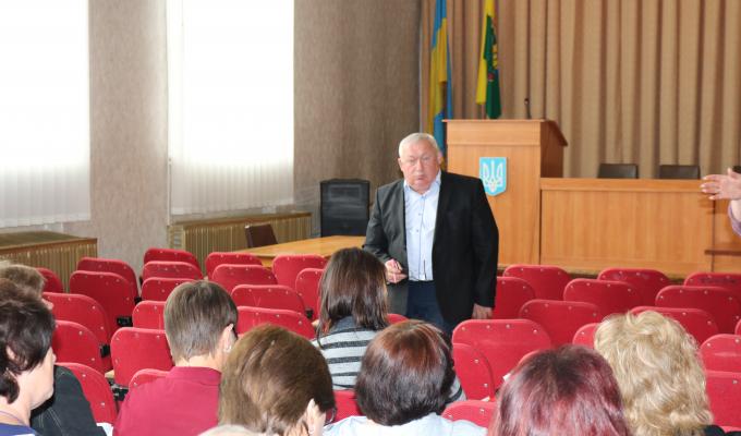 Нарада з головами територіальних громад району Нарада з головами територіальних громад району