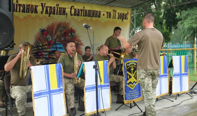 На «Слобожанський спас» завітав військовий оркестр