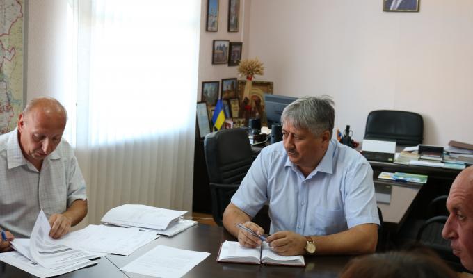 Нарада з головами територіальних громад Нарада з головами територіальних громад