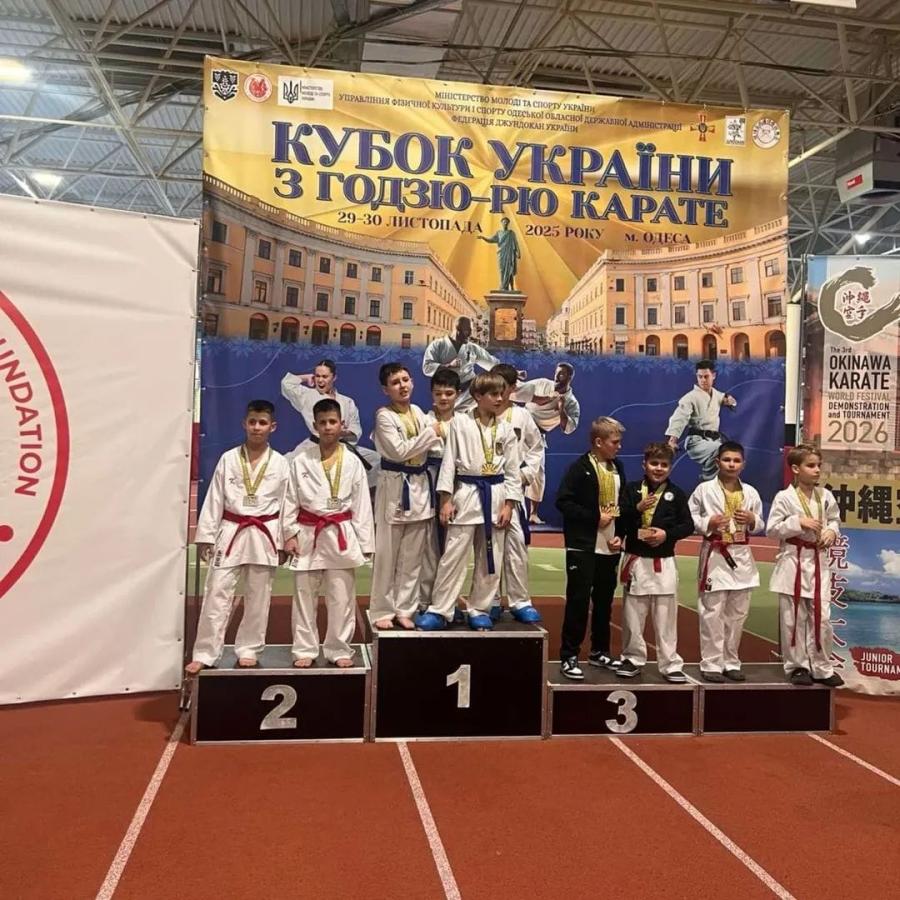 Вихованці Сватівської ДЮСШ здобули призові місця на Кубку України з годзю-рю карате-до
