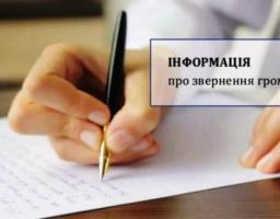 Про роботу зі зверненнями громадян у І кварталі 2023 року