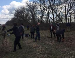 Працівники апарату та структурних підрозділів райдержадміністрації взяли участь у Всеукраїнській акції «За чисте довкілля» та заходах до Дня довкілля