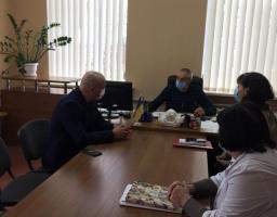 23 листопада Олег Сліпець відвідав КНП «Сватівська обласна лікарня з надання психіатричної допомоги»