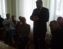 Керівництво району зустрілося з лікарями Сватівського РТМО