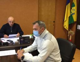 19 жовтня голова районної державної адміністрації Олег Сліпець провів апаратну нараду з керівниками її структурних підрозділів 