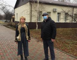 Голова райдержадміністрації з робочою поїздкою відвідав Сватівський обласний будинок-інтернат для громадян похилого віку та інвалідів