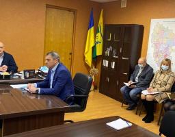 14 грудня голова райдержадміністрації Олег Сліпець провів апаратну нараду з керівниками структурних підрозділів райдержадміністрації