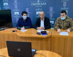 18 січня голова райдержадміністрації Олег Сліпець та голова районної ради Людмила Русанова провели нараду з головами територіальних громад району з питання організації в районі територіальної оборони 
