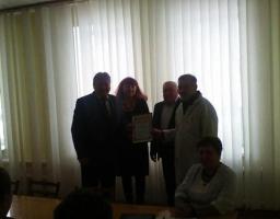 Нагороджено завідувача хірургічного відділення комунальної установи «Сватівська центральна районна лікарня» Сватівського РТМО 