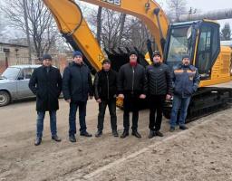 Новий екскаватор для потреб Сватівщини вже у строю