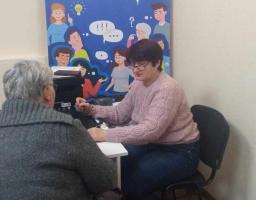 В хабах Харкова та Івано-Франківська Лікарі сімейної медицини Сватівського центру первинної медико-санітарної допомоги надають консультації