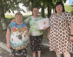 Окремі категорії переселенців Коломийчиської громади отримали гуманітарну допомогу