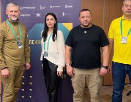 Представники військових адміністрацій Сватівщини взяли участь в Міжнародному форумі «Створюючи завтра: повоєнна відбудова та відновлення громад»